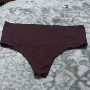 PINK Victoria's Secret Maroon Shapewear